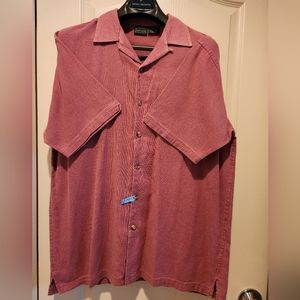 Mens lg button down shirt